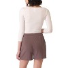 Rekucci Women's Soft Knit Loungewear Shorts with Pockets - 3 of 4