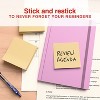 Staples Stickies Recycled Notes Blank 3" x 3" Yellow 18 Pads/PK (S-33YR18) 860852 - 4 of 4