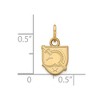 Black Bow Jewelry 14k Yellow Gold U.S. Military Academy Black Knights NCAA Extra Small Pendant - 2 of 3