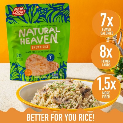 Natural Heaven Hearts of Palm Brown Rice