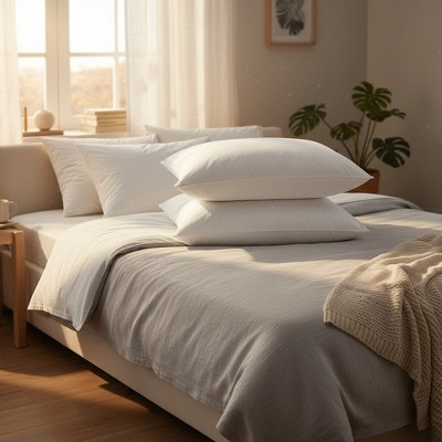 Economical Hotel Pillows with Synthetic Down By Rifz Textiles