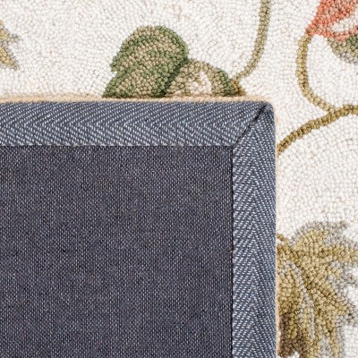 Chelsea Multicolor Floral Hand-Hooked Wool Area Rug