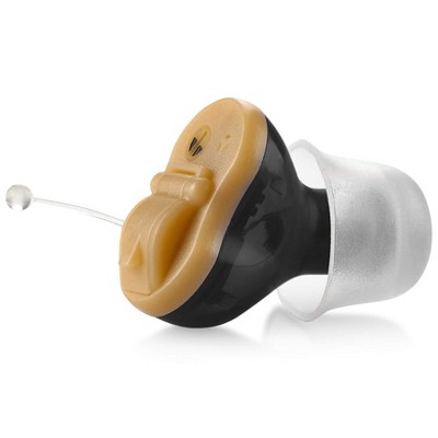 MEDca Premium Digital Hearing Aids for Seniors, Invisible in Canal (CIC) In, Ear Mini Sound Enhancer Set, Near, Invisible, Noise Cancelling