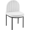 Modway Isla Channel Tufted Upholstered Fabric Dining Side Chair - 3 of 3