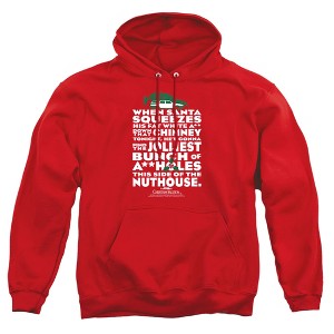 Men's Christmas Vacation Jolliest Bunch Pull-Over Hoodie - 1 of 4