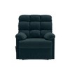 HL Home, Wall Hugger Recliner Microfiber with Square Tufted Back - 2 of 4