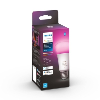 Philips Hue A19 75W Smart LED Bulb_5