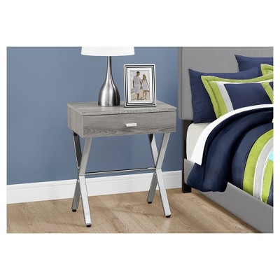 Accent Table, Night Stand Chrome Metal Everyroom Target