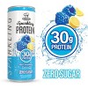 Genius Gourmet Blue Raspberry Lemonade Sparkling Clear 30g Protein Shakes - 12 fl oz - 4 of 4