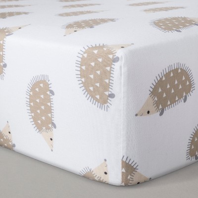 hedgehog crib sheet