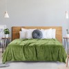 PiccoCasa Soft Warm Flannel Fleece Fuzzy Plush Lightweight Microfiber Bed Blanket - 2 of 4