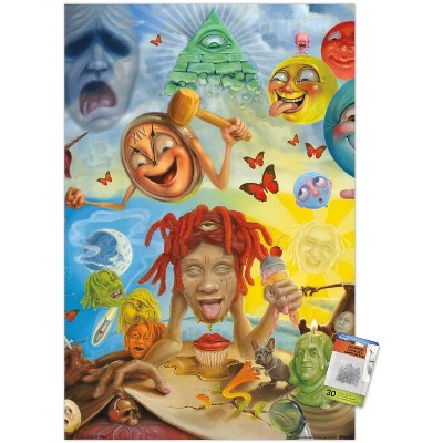 Trends International Trippie Redd - Art Unframed Wall Poster Print ...