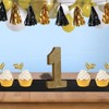 Beistle 3-D Glittered Centerpiece, 8" x 8" x 1", (1/Pkg) - 2 of 4