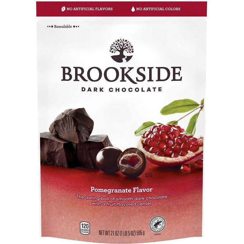 Brookside Pomegranate Flavor Dark Chocolate Candy - 21oz, 2 of 8