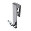 Unique Bargains S-shaped Metal Wall Mount Album Picture Hanging Clips Black 0.67" x 0.55" x 0.012" 100 Pcs - image 4 of 4