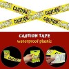 4E's Novelty 6 pcs Cardstock Warning Signs - 11x14” Posters & 20 ft Caution Tape Roll - Halloween Decorations for Murder Mystery Party - 4 of 4