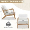 Karl Home Solid Wood Armchair - 2 of 3