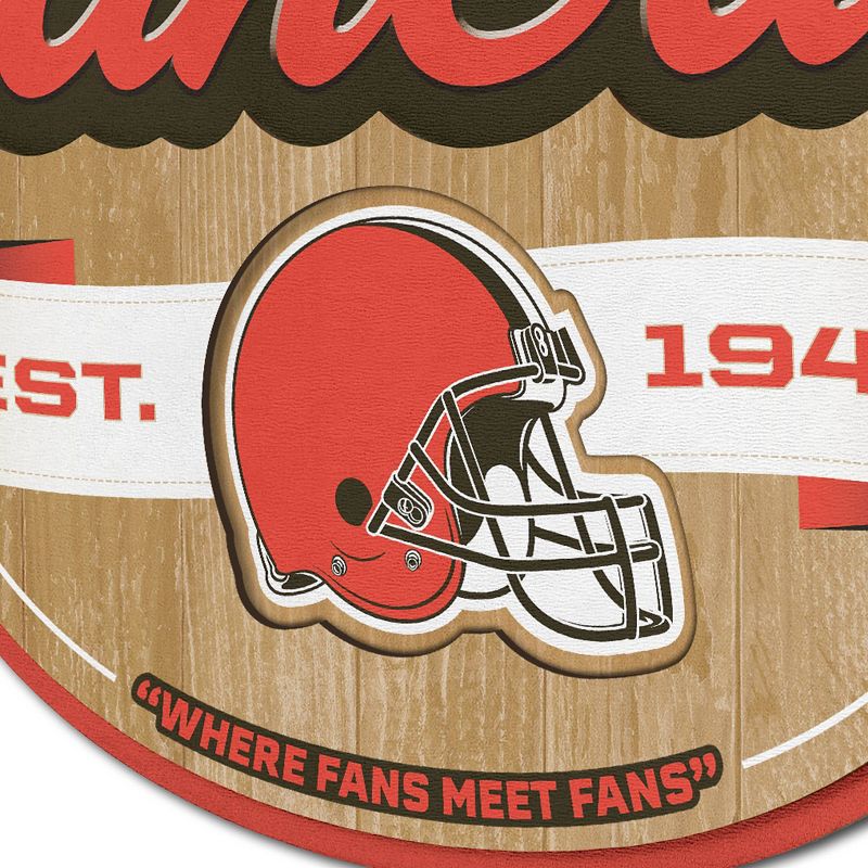 NFL Cleveland Browns Fan Cave Sign, 4 of 5