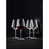 Nachtmann ViNOVA Red Wineglasses – Set of 4 Lead-Free 22.9 oz Crystal Stemware with Diamond Shape for Aroma Release, Refined Glassware - 3 of 4