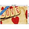 Trends International Tom Quartermaine - Playing Cards with Love Unframed Wall Poster Prints - 3 of 4