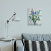 Stupell Industries Distressed Bouquet Spring Flowers Blue Canvas Art - 3 of 4