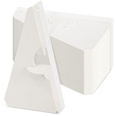 Bright Creations 50 Pack Cardboard Easel Backs, Self-stick Easel Stand