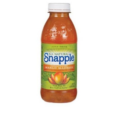 Snapple Juice Drink, Mango Madness - 20-Ounce Bottle (Pack of 24)