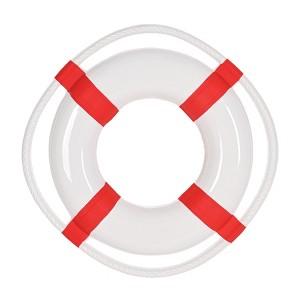 Beistle Plastic Life Preserver, 23", (24/Pkg) Multicolored - 1 of 4