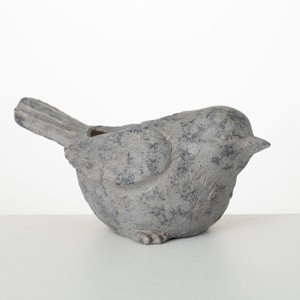 Sullivans Cheerful Bird Outdoor Planter 8"Tall, Resin - 1 of 3