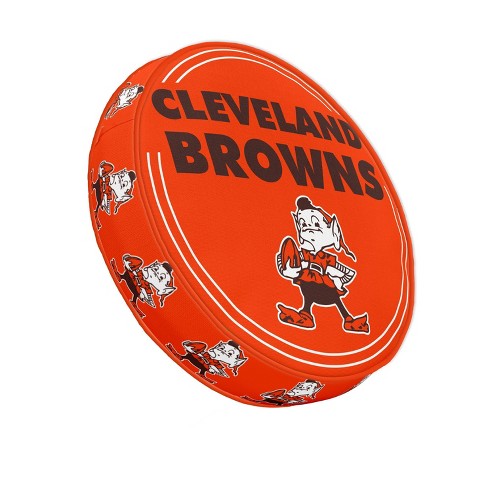 NFL Cleveland Browns Vintage Circle Novelty Plushlete Throw Pillow