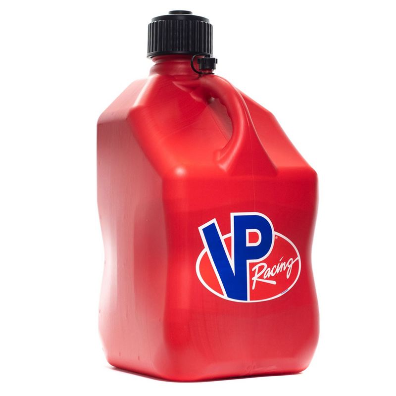 VP Racing Fuels 5.5 Gallon Motorsport Racing Liquid Container Utility Jug Can with Contoured Handle, Multipurpose Cap and Rubber Gaskets, Red (8 Pack), 2 of 7