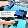 20 Pack Vinyl Squeegee with Felt Fabric, Application Tool for Tint Film, Decal, Vinyl Wrap, and Wallpaper Installation - 3 of 4
