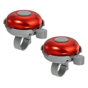 Unique Bargains Mountain Road Bicycle Accessories Loud Clear Sound Rotation Classic Bike Bells 2 Pcs - 1 of 4