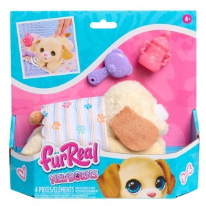 FurReal Friends 7.2" Newborns Puppy Stuffed Animal - 1 of 4