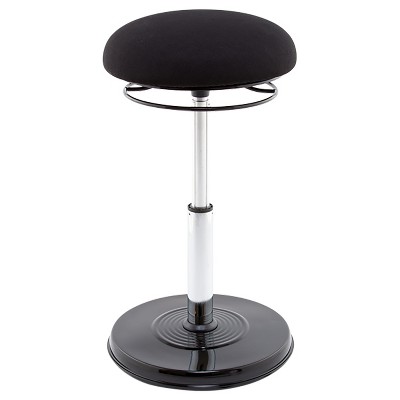 Kore Design Office PLUS Everyday Adjustable Chair 18.5-26.75in, Fabric Black