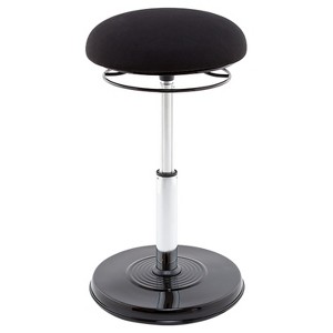 Kore Design Office PLUS Everyday Adjustable Chair 18.5-26.75in, Fabric Black - 1 of 3