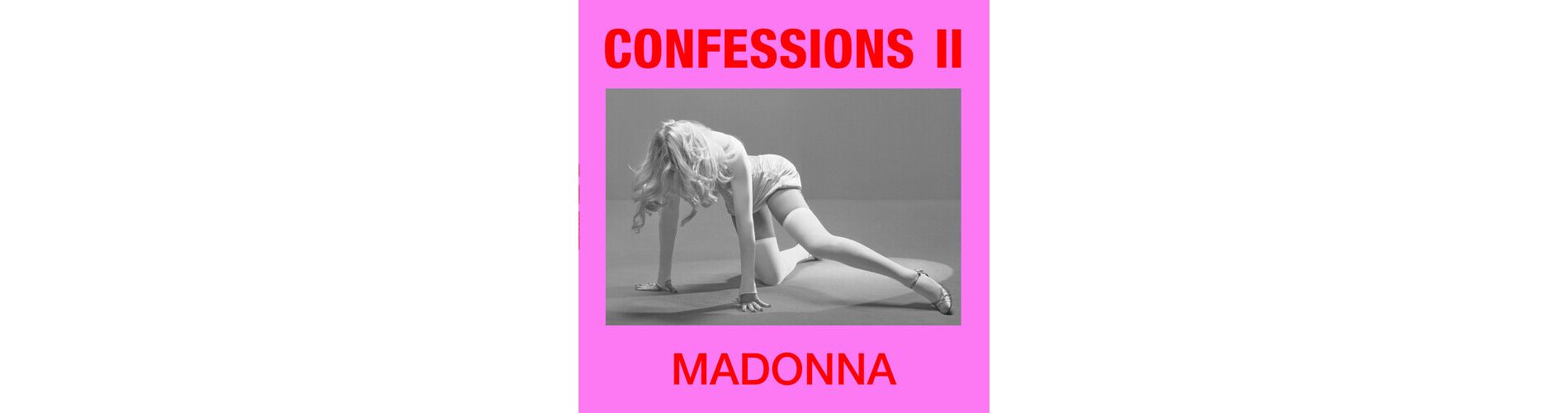 Madonna - Confessions II   (Translucent Red Vinyl) (Clear Vinyl Red Poster)