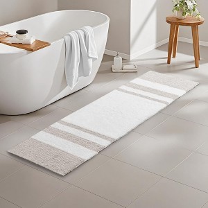 FONTOI Bathroom Rugs Bath Mat Rug Home Decor Carpet Shower Mat Home Decor for Bathtub Side Indoor Shower Room Bathroom, Beige, 72"*24"*0.5" - 1 of 4