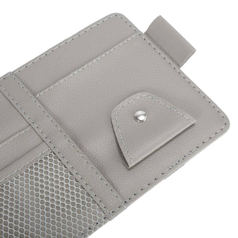 Unique Bargains Sun Visor Bag Organizer Interior Panel Pocket for Pen CD Card Storage 11.42"x6.18", 5 of 7