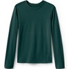 Lands' End School Uniform Kids Long Sleeve Essential T-shirt - 2 of 3
