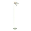 Simple Designs 55.91" Industrial Farmhouse Fusion Adjustable Cage Wire Accent Floor Lamp - 4 of 4