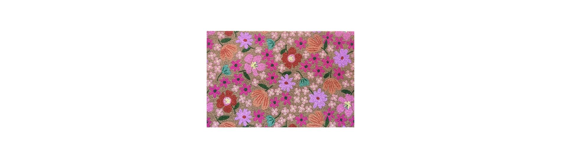 Briarwood Lane Spring Coir Doormat 36x24 Spring Blooms Medium For Spring Coir Doormat