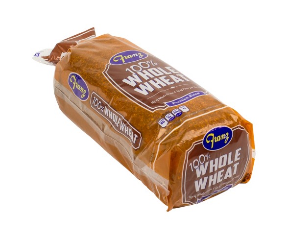 Franz 100% Whole Wheat Sandwich Bread - 24oz