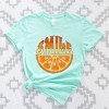 Simply Sage Market Women's Smile Orange Chart Short Sleeve Graphic Tee - 3 of 4