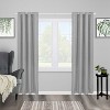 Kenney Fast Fit Easy Install Jayden 3/4" Decorative Window Curtain Rod, 42-120", Brushed Nickel - 3 of 4