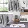 18 - Piece Luxury Cotton Bath Towel Set, Fade Shrink Resistant. Bath Towels (28"×54") Hand Towels (16"×28") Washcloths (13"×13") - 3 of 4