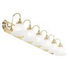 Livex Lighting Belmont 6 - Light Vanity in  Polished Brass - 4 of 4
