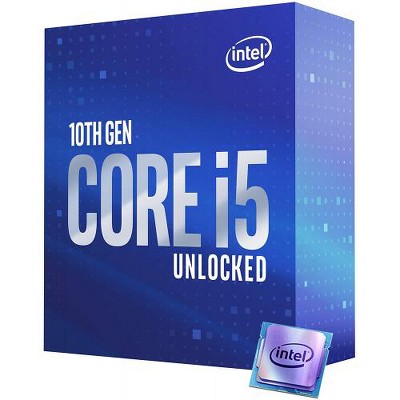 Intel Core i5-10600K Unlocked Desktop Processor - 6 cores & 12 threads - Up to 4.8 GHz Turbo Speed - 12MB Intel Smart Cache - Socket FCLGA1200