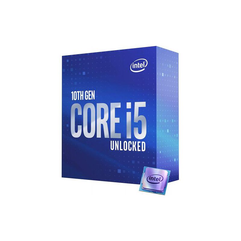 Intel Core i5-10600K Unlocked Desktop Processor - 6 cores & 12 threads - Up to 4.8 GHz Turbo Speed - 12MB Intel Smart Cache - Socket FCLGA1200, 1 of 6