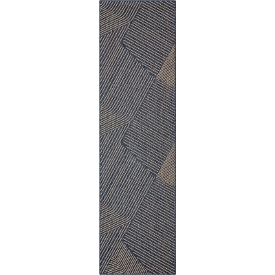 Well Woven Linden Indoor OutdoorFlat Weave Pile Stripes Geometric Area Rug